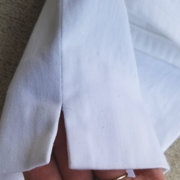 Eric Casual Petite white  crop pants SZ 14 - Picture 4 of 5